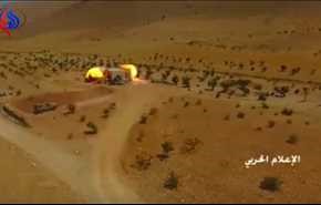 بالفيديو.. شاهد كيف تفجر المقاومة مقر قيادي لأمير 