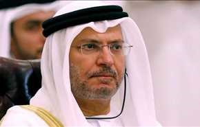 قرقاش يعلق على إعادة قطر سفيرها الى طهران!