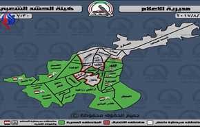 بالصورة.. خريطة وايجاز عسكري لاخر تطورات عمليات قادمون يا تلعفر
