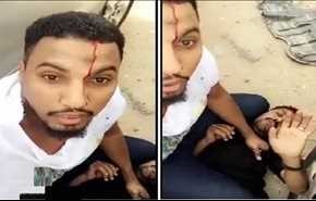 شاهد: ردة فعل سعودي عندما أمسك بـ”لص” حاول سرقة سيارته