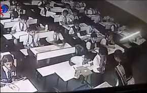 بالفيديو... معلمة ترتكب عملا 