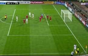 بالفيديو .. سوريا تحطم الرقم القياسي للمنتخب الايراني وتهز شباكه!