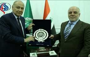 حيدر العبادي يستقبل الامين العام للجامعة العربية والوفد المرافق له