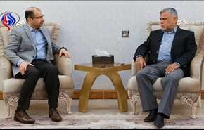 الجبوري والعامري يبحثان ابرز تطورات المشهدين السياسي والامني