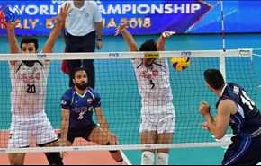 مباراة مثيرة في كأس ابطال العالم بكرة الطائرة بين ايران وامريكا والنتيجة!