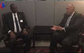سامح شكري: مصر تدعم جنوب السودان من أجل تحقيق الأمن والاستقرار