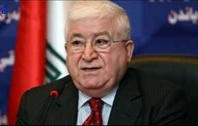معصوم يدعو العراقيين لاستلهام 