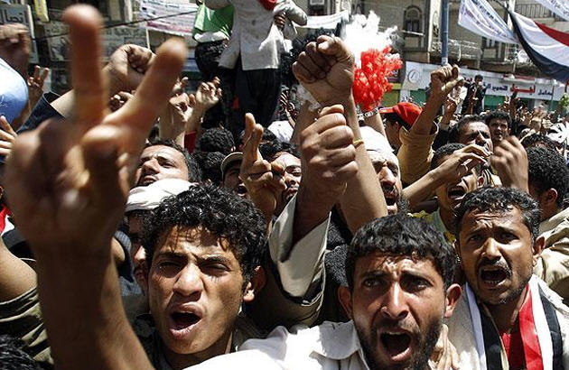 نیروهای قبیله ای یمن در پشت دروازه های صنعا