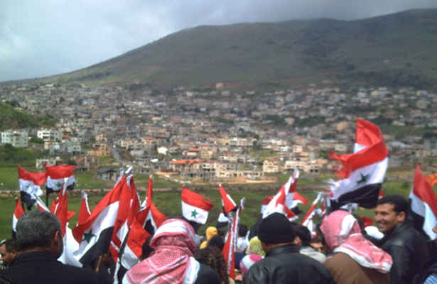 صهیونیستها شهر مجدل شمس راجدا می کنند