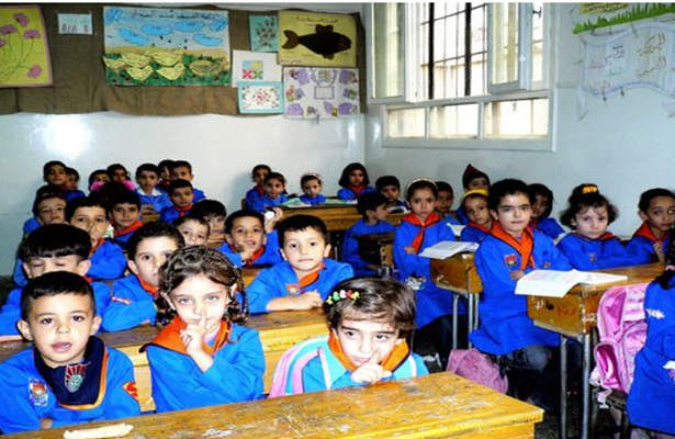بیش از 5 میلیون دانش آموز سوری درکلاس حاضر شدند