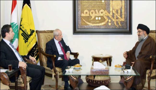 السيد نصرالله يبحث وضع المنطقة مع كرامي ومسؤولين