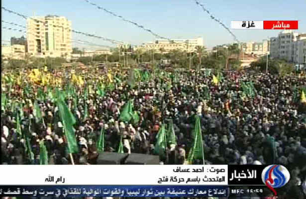  تحقق آشتي فلسطيني درجشن استقبال از اسرا