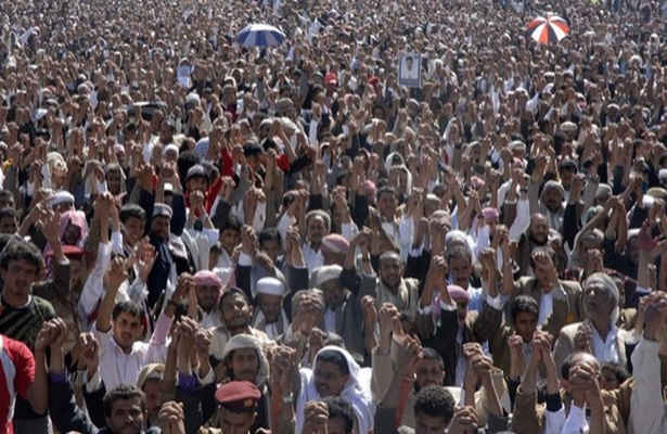 شهر تعز در کنترل انقلابیون یمن