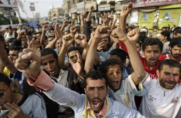 هدف قرار دادن يمنيها با هواپيماهاي جنگي