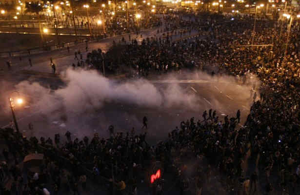 کشته هاي اعتراضات مصر به 40تن رسيد