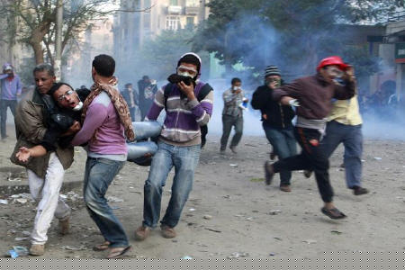 لو رفتن محموله گازاشک‌آور آمریکا در مصر