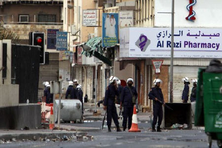 مجازات اعتراض در بحرین، یک سال زندان