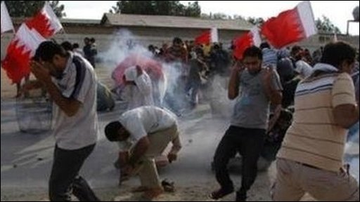سرکوب بحرینی‌ها درحضور نمایندگان سازمان ملل
