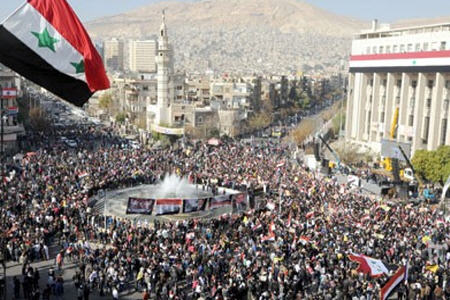 سوریه پروتکل ناظران عرب را امضا کرد
