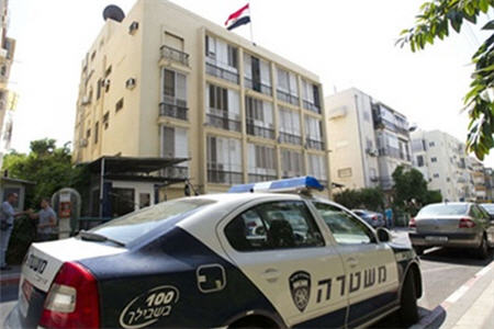 استقبال از سیاستمدار صهیونیست در سفارت مصر