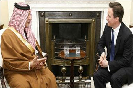 نخست وزیر انگلیس عازم ریاض شد