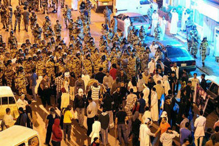 تیراندازی بی‌هدف درمناطق شیعه‌نشین عربستان