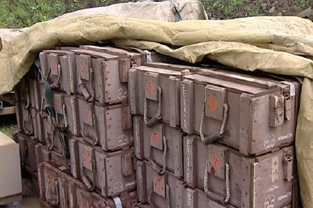 ناپدید شدن 1500خمپاره در اراضی اشغالی