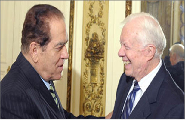 در آستانه انتخابات مصر کار‌تر با جنزوری دیدار کرد