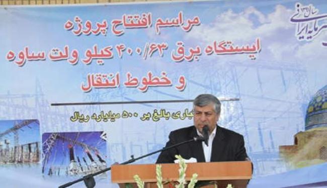 تشديد الحظر لم يحل دون تنفيذ مشاريع صناعة الكهرباء في ايران