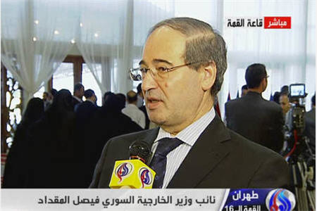 فيصل مقداد:هرچه نم تصويب كند مي پذيريم