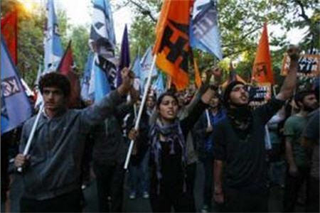 تشدید اعتراضات مردمی علیه سیاست های اردوغان