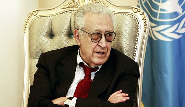 الابراهيمي يجري محادثات مع المعارضة السورية