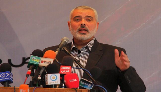 هنية: إنتصار غزة فشل استراتيجي للاحتلال