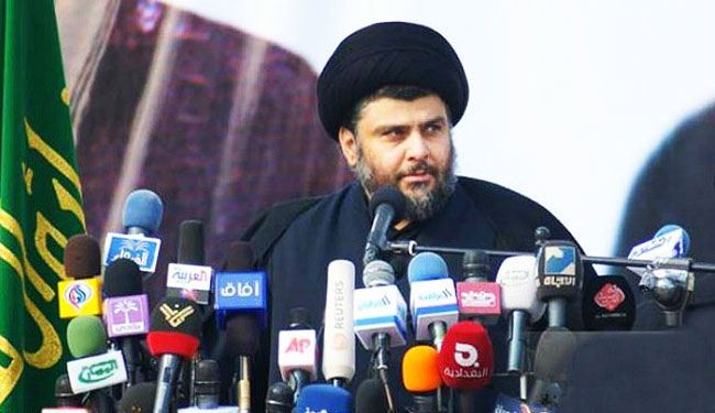 الصدر: رفضت زيارة المتظاهرين لرفعهم صور صدام