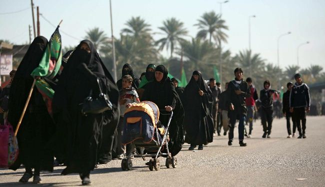 احياء ذكرى اربعينية الامام الحسين (ع) في كربلاء