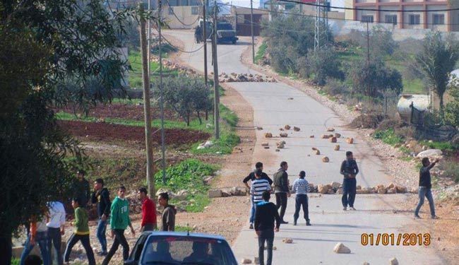 مائة إصابة خلال مواجهات بين الفلسطينيين والاحتلال