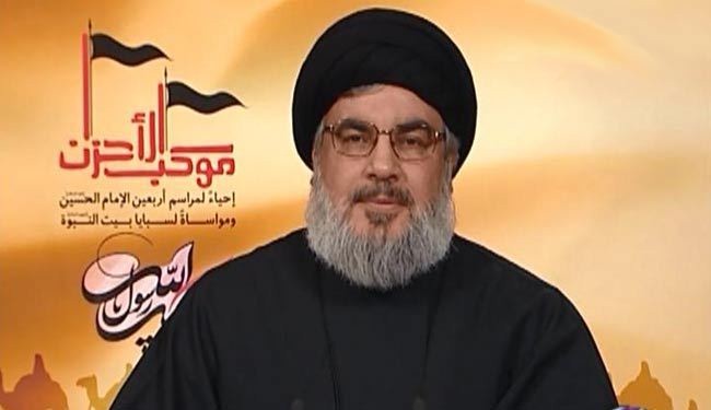نصر الله يدعو اللبنانيين الى الوحدة ومواجهة التقسيم