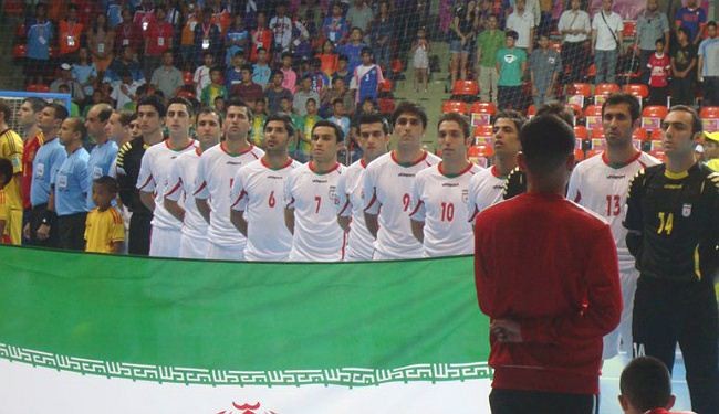 كرة الصالات: إيران الأولی في آسيا والسابعة عالميا