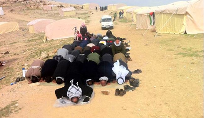 نتنياهو يأمر باخلاء الفلسطينيين من مخيم قرب القدس