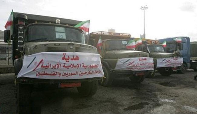 إیران تسلم لبنان مساعدات لنازحي سوریا وفلسطین