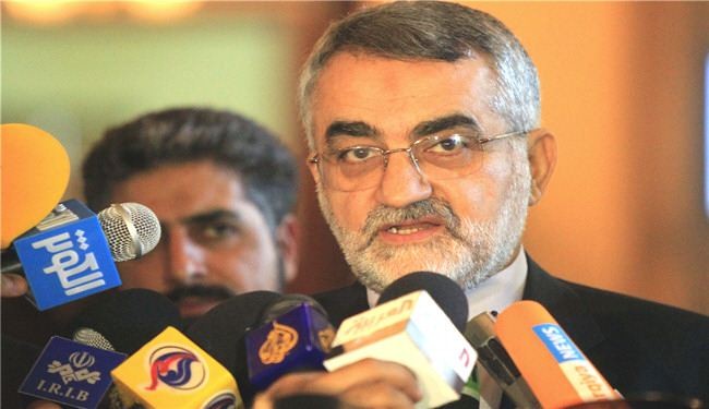 بروجردي: لا يحق لفرنسا التدخل بشان ايران الداخلي