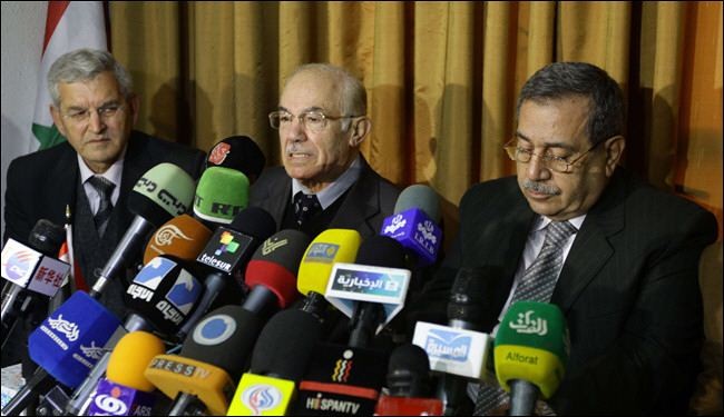 تراجع دعم مسلحي سوريا وهيئة التنسيق مختلفة