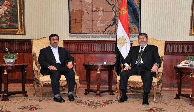 زيارة احمدي نجاد للقاهرة بداية التعاون الوثيق