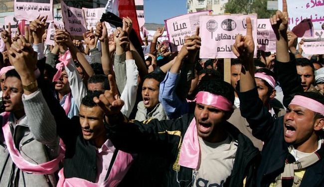 دور تازه فشارها عليه جوانان انقلابی يمن