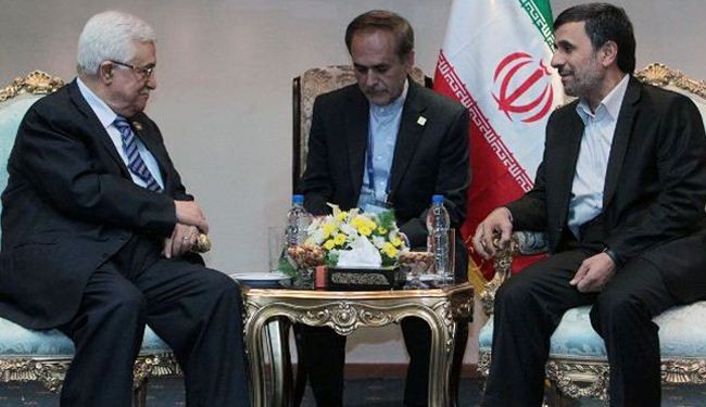 قدردانی محمود عباس از جمهوری اسلامی ایران