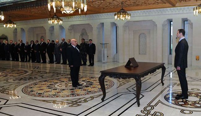 الرئيس الاسد يطالب بعمل جماعي لتخفيف آثار الازمة