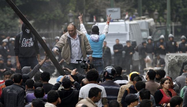 المصريون يتظاهرون احتجاجا على حوادث التحرش