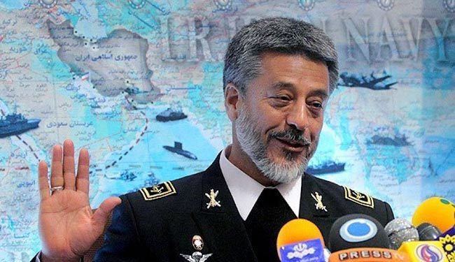البحرية الايرانية في طريقها الى 