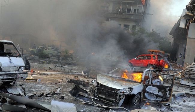سقوط عدد كبير من الضحايا جراء تفجيرين في دمشق