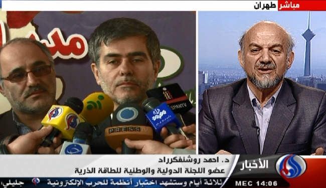 إيران لاتطالب سوى بحقها في إستخدام الطاقة النووية